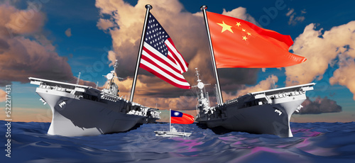 China vs USA on Taiwan