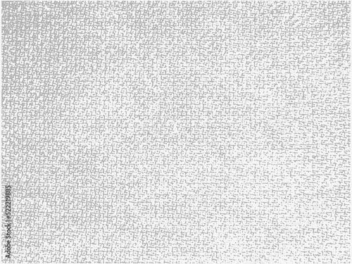 Distressed fabric texture. Vector texture of weaving fabric. Grunge background. Abstract halftone vector illustration.