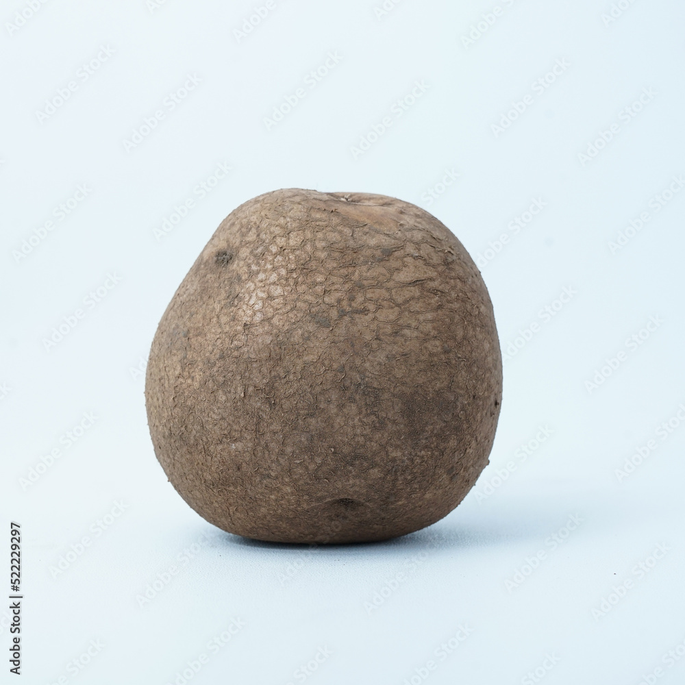 Fototapeta premium A potato isolated on white background