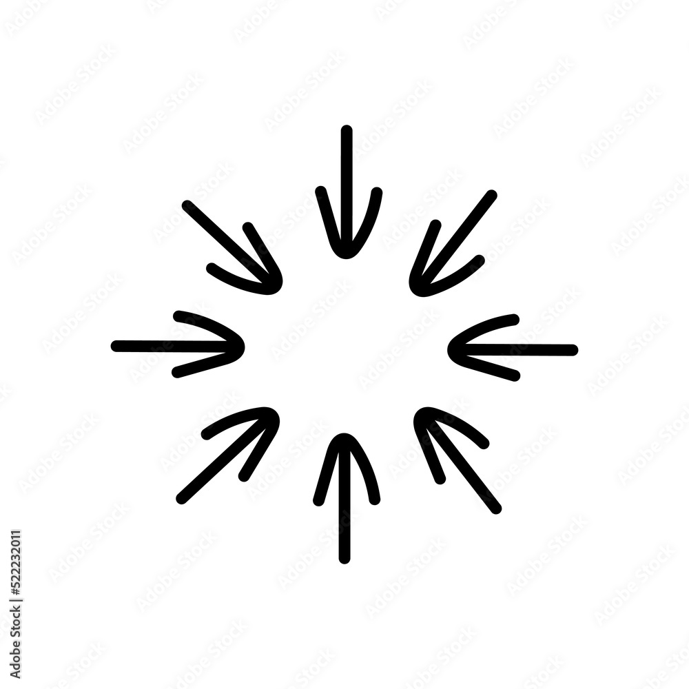 Simple arrows hand drawn vector frame. Direction - Guidelines icon. Arrow sign. Simple arrows hand drawn vector frame. Direction - Guidelines icon. Arrow sign.
