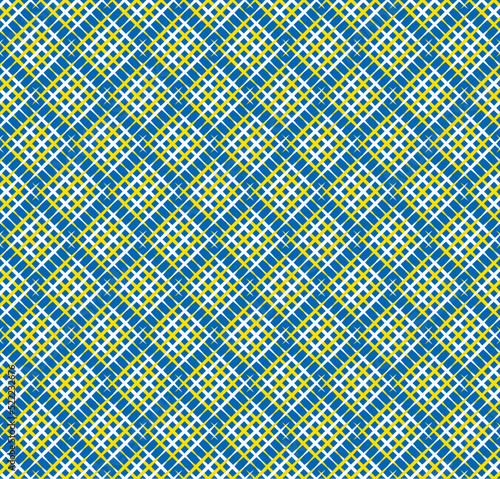 Tartan seamless pattern scottish blue texture