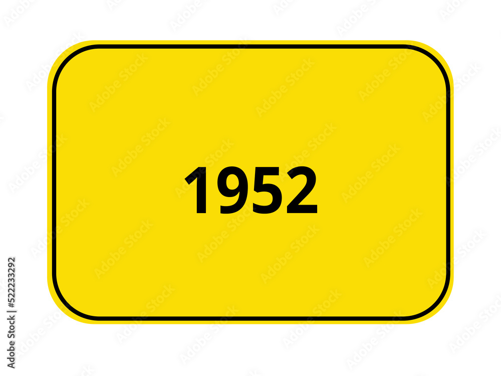 Ortseingangsschild - 1952 Ortseingangsschild - 1952