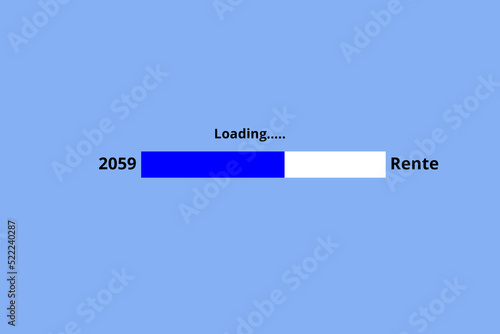 Loading Rente blau - 2059
