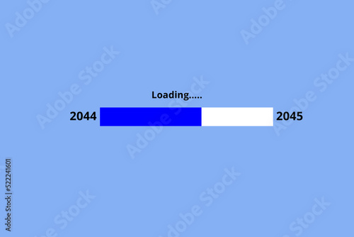 Loading - blau - 2044 / 2045