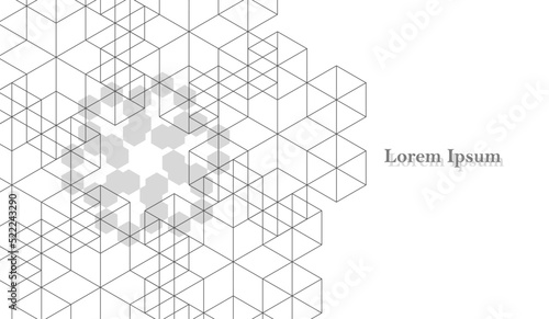 幾何学 抽象 白 グレー テクノロジー 背景