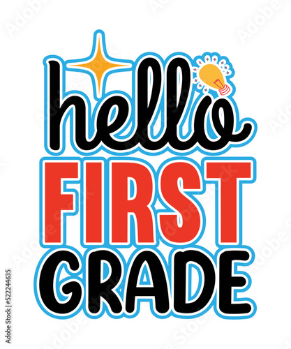 Back To School SVG, Retro Back To School SVG, Back To School kids svg, First Day Of School,Hello Back To School SVG, Fifth Grade SVG, Back To School 5th Grade Svg, Png, Dxf, Eps, Cricut, Silhouette, S