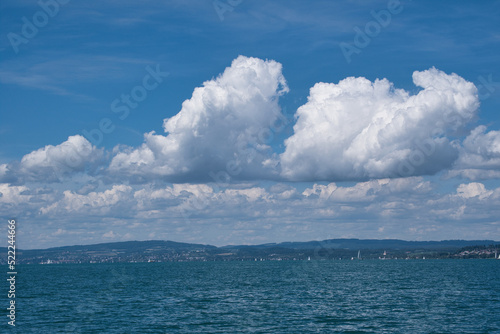 Wolken über dem Bodensee