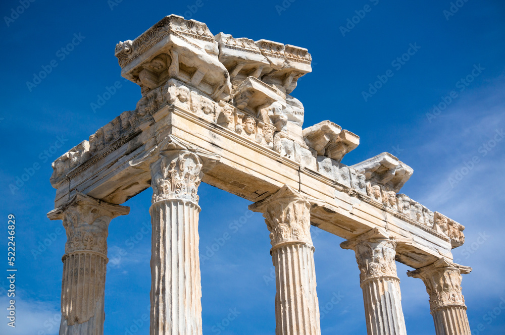 Der Tempel des Apollon von Side