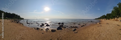 View of the shore