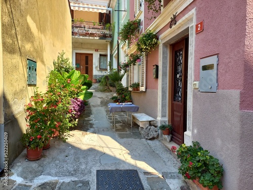 street in the town of island country