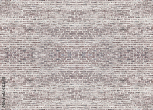 Large old shabby red brick wall texture. Grunge rough brickwork background