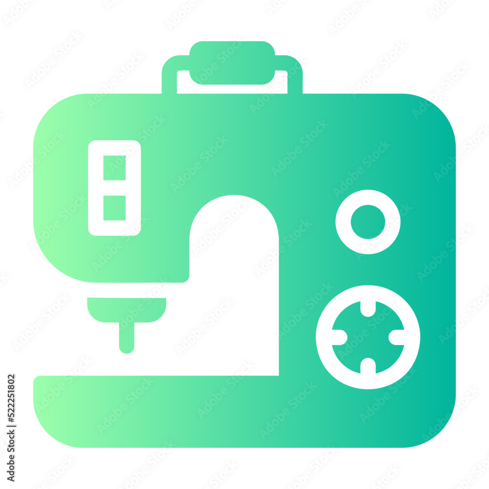 sewing gradient icon sewing gradient icon