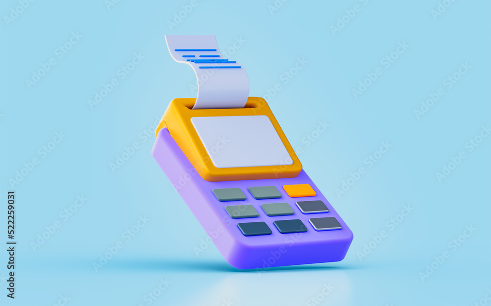 pos terminal sign 3d render concept for payment buying in product super market shopping mall pos terminal sign 3d render concept for payment buying in product super market shopping mall