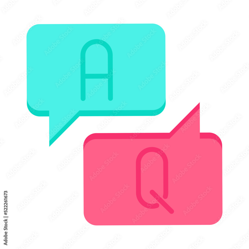 Question and answer icon Question and answer icon