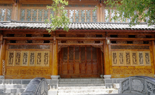 Wallpaper Mural wooden door of an ancient house Torontodigital.ca