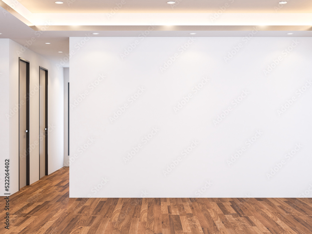 Blank white interior room Wall mockup background,empty white walls ...
