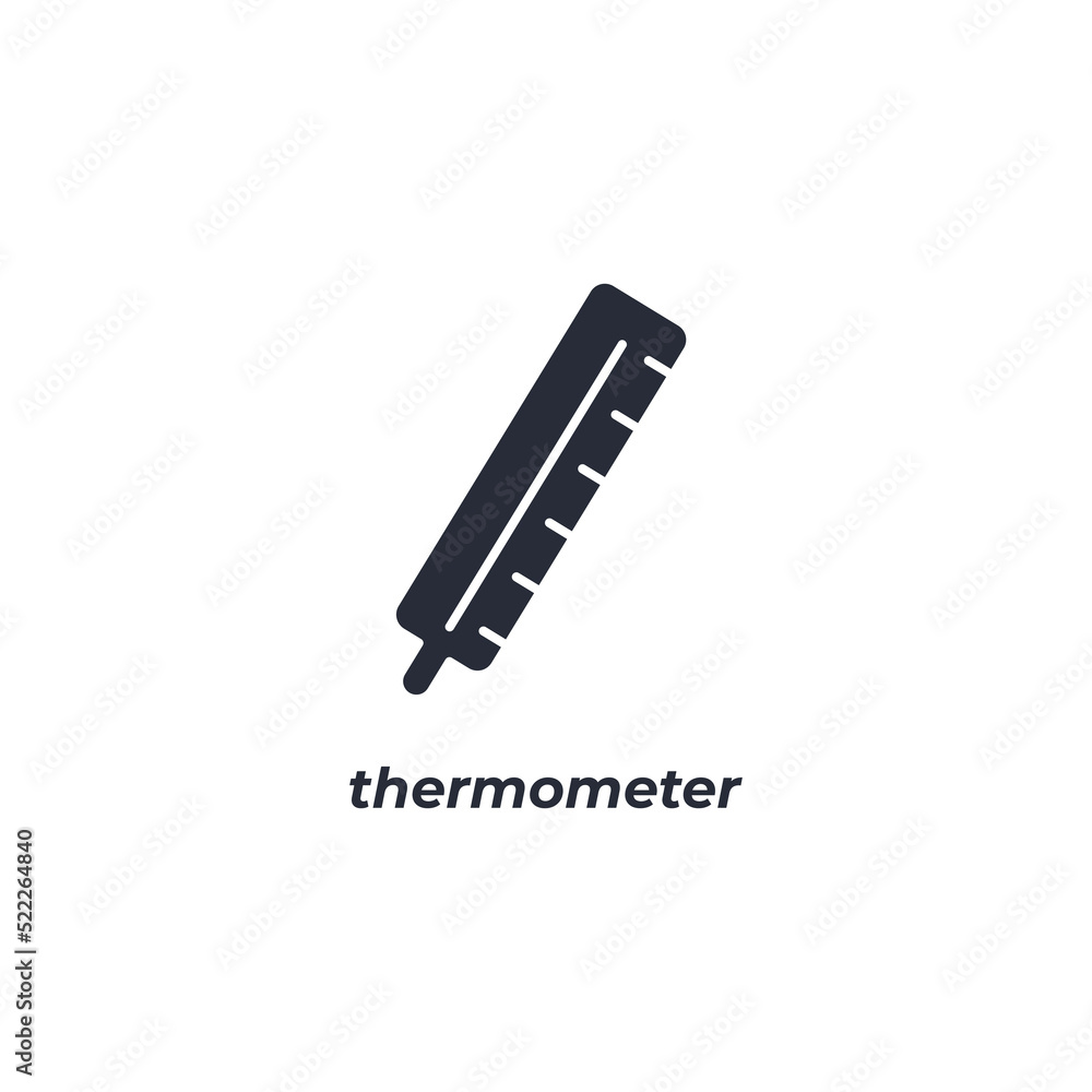 thermometer vector icon. filled flat sign for mobile concept and web design. Symbol, logo illustration. Vector graphics thermometer vector icon. filled flat sign for mobile concept and web design. Symbol, logo illustration. Vector graphics