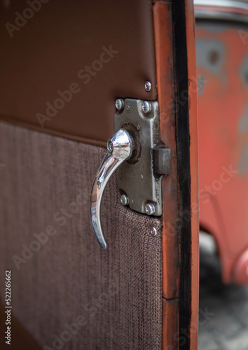 The door of old-timer car