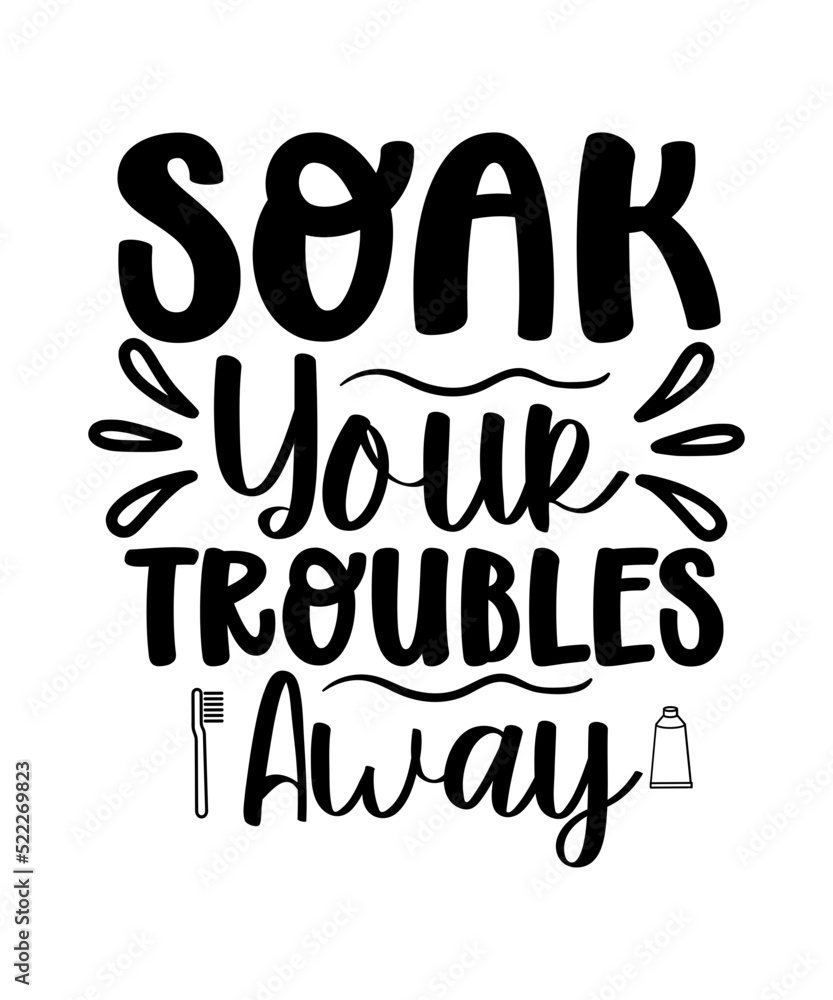 Bathroom Svg, Bathroom Svg Bundle, Bathroom Sign Svg, Washroom Svg