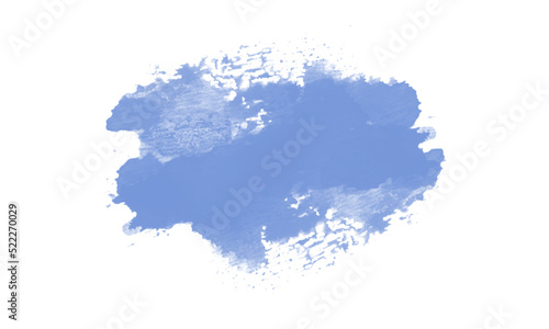 blue abstract brush