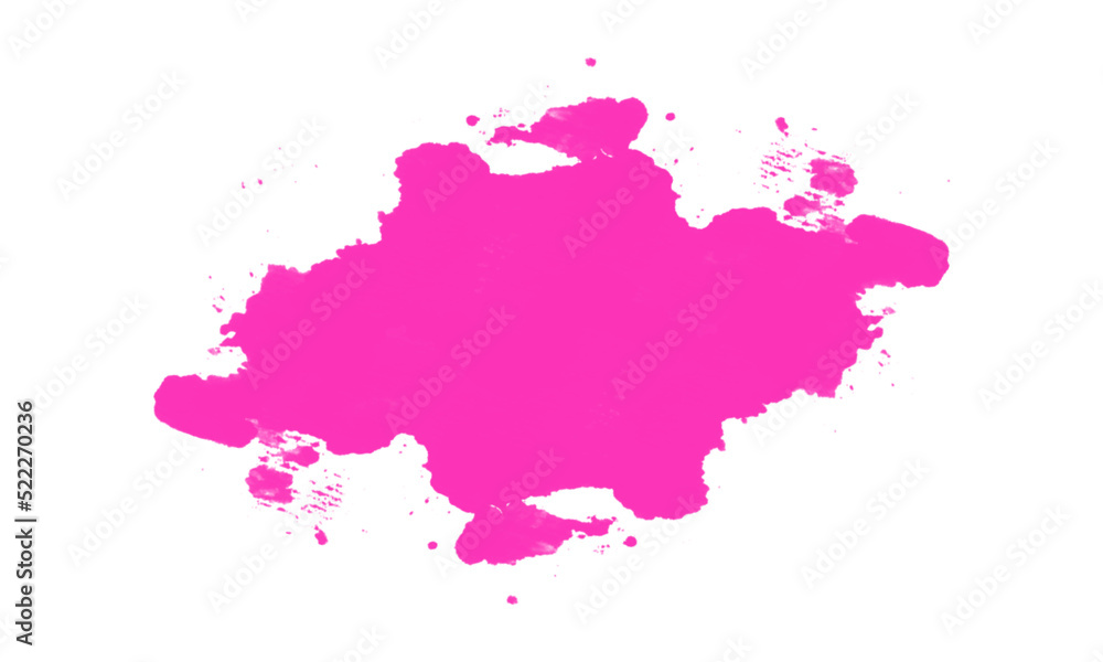 pink abstract brush