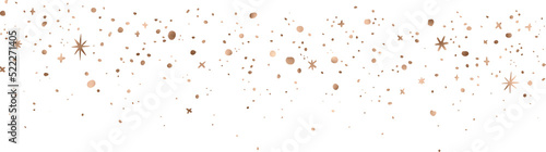 golden star png isolated elements decoration