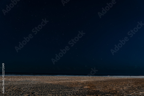 moon over the sea