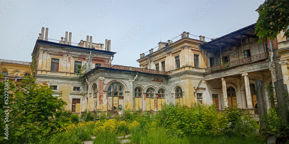 Abandoned, old Mikhailovka manor, Mikhailovskaya dacha