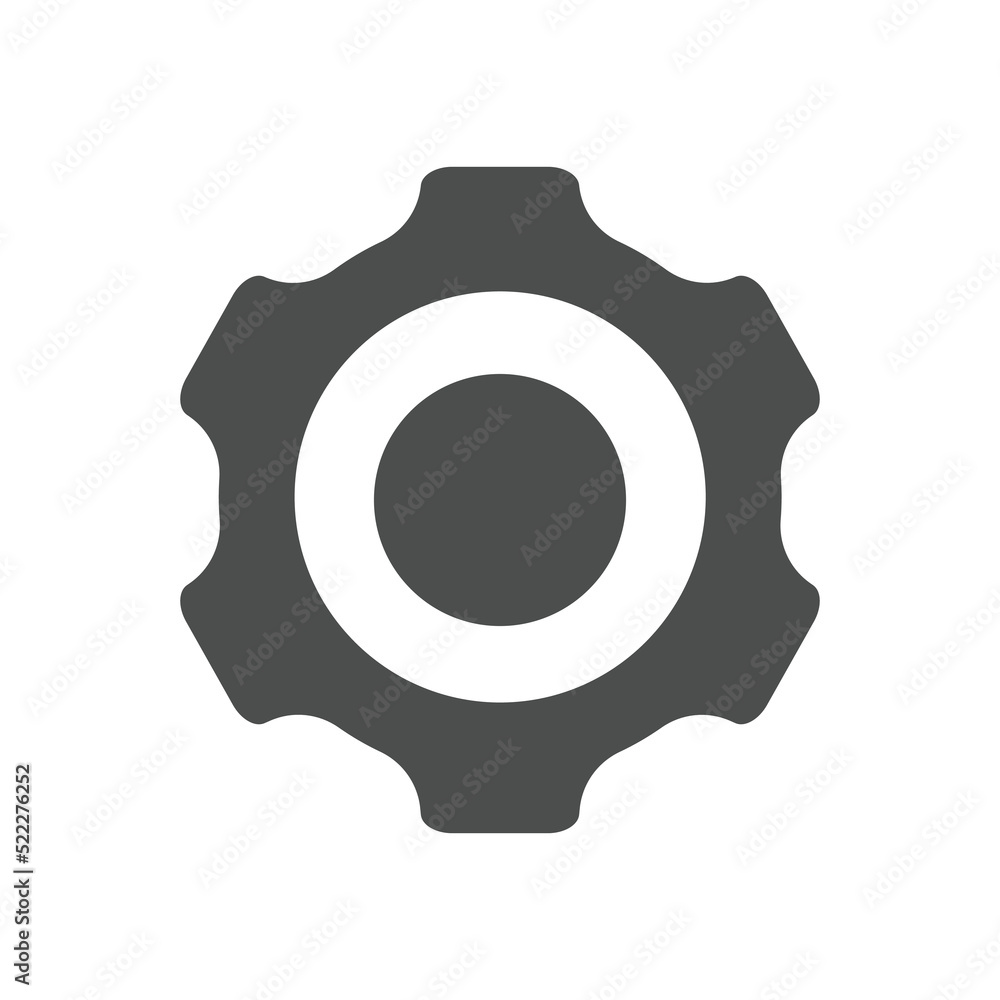 setting/gear icon for ui, social media, website Isolated on white background.
setting/gear icon for ui, social media, website Isolated on white background.