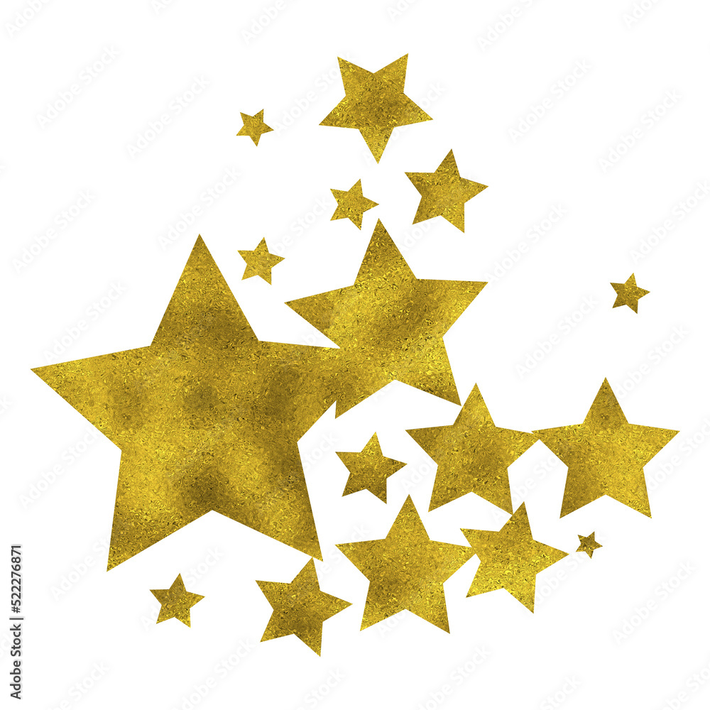 Gold Glitter Stars Gold Glitter Stars