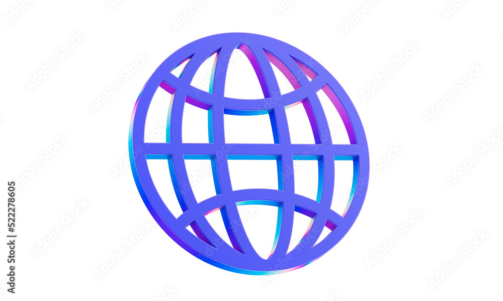 world globus 3d transparent digital icon world globus 3d transparent digital icon