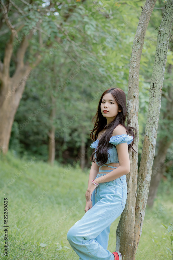 Naklejka premium portrait of a girl