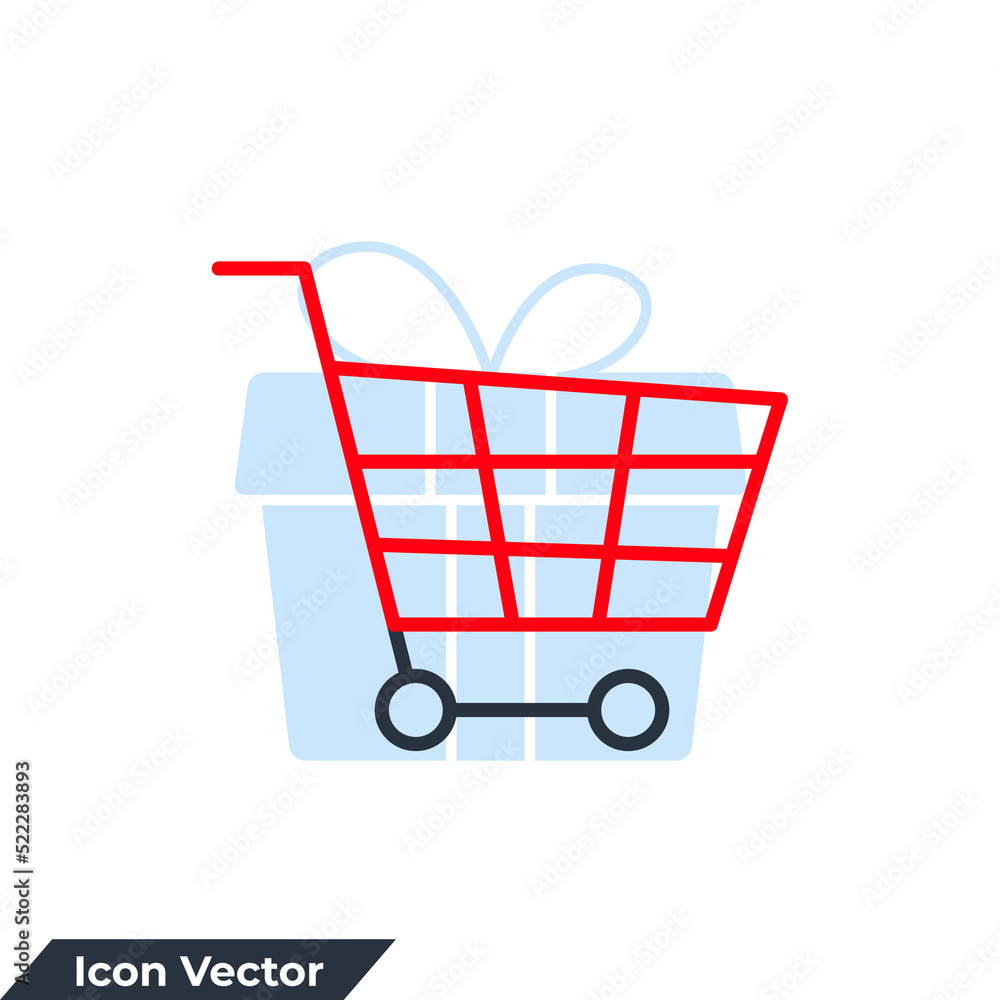 Trolley Cart icon logo vector illustration. shopping cart symbol template for graphic and web design collection Trolley Cart icon logo vector illustration. shopping cart symbol template for graphic and web design collection
