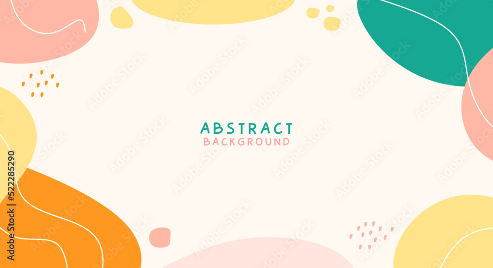 Flat abstract minimal background