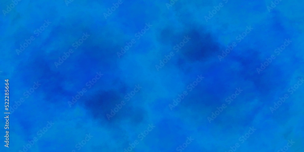 Navy blue blurry grunge texture with colorful smokes, old style sky blue background for any kinds of graphics design and web design.