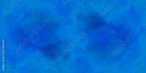 Navy blue blurry grunge texture with colorful smokes, old style sky blue background for any kinds of graphics design and web design.