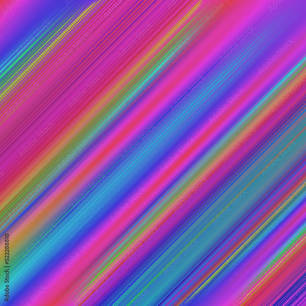 Obraz premium Color interpolation north light gradient illustration