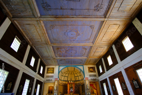 Old Idaho Mission Northern Idaho Cataldo Interior Chapel