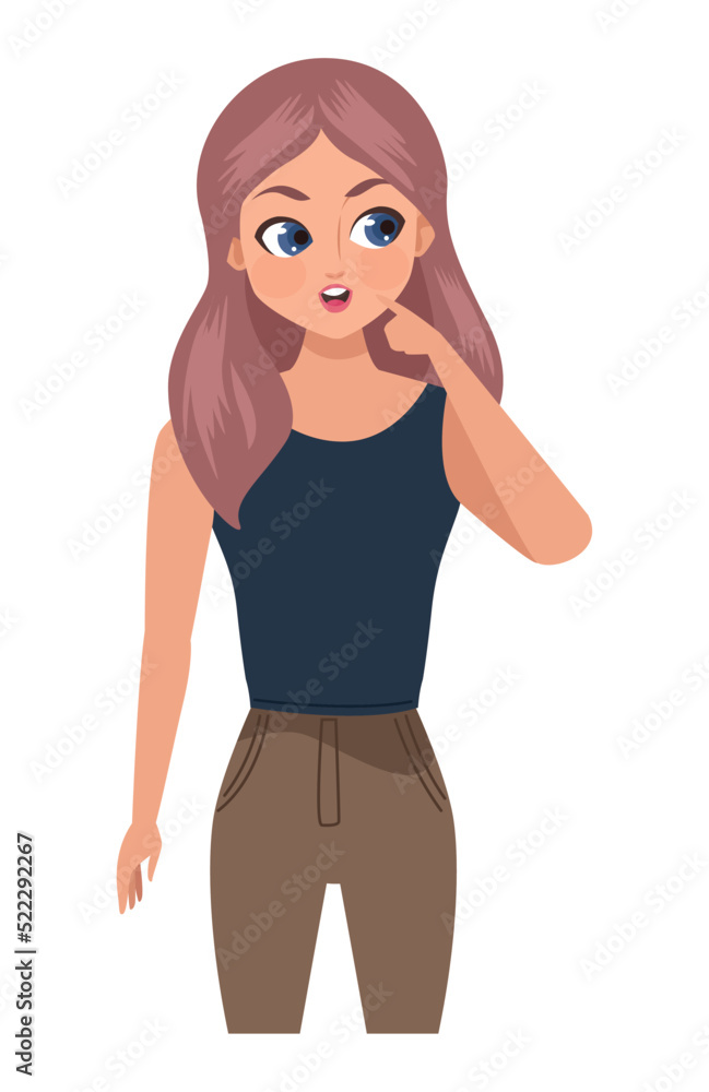 woman with pink hair woman with pink hair