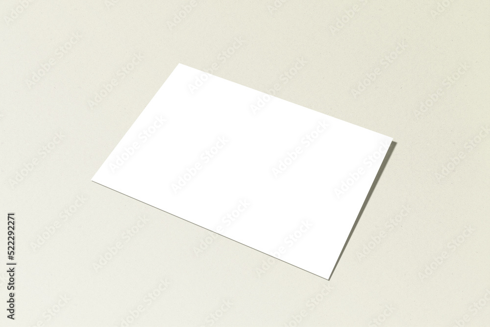 A4 Landscape Blank mockup A4 Landscape Blank mockup