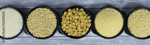 portion de pates, de riz, de blé
féculents
