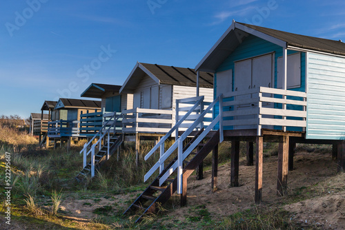 Row of beach huts © Clive117
