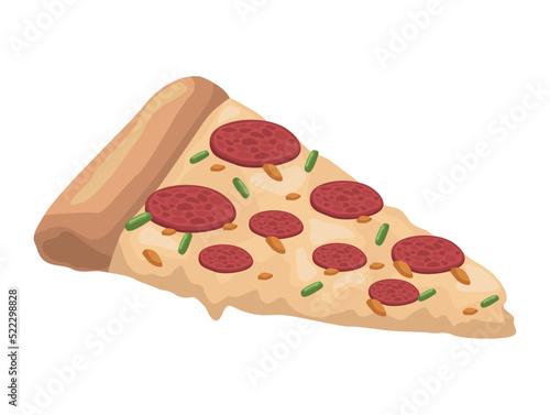 pizza fast food portion