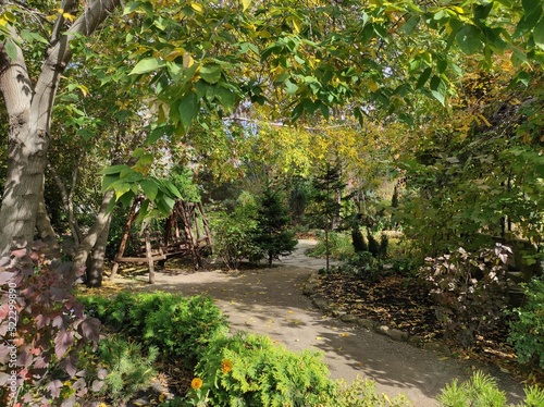 path in the garden