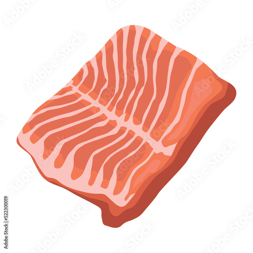 salmon meat protein