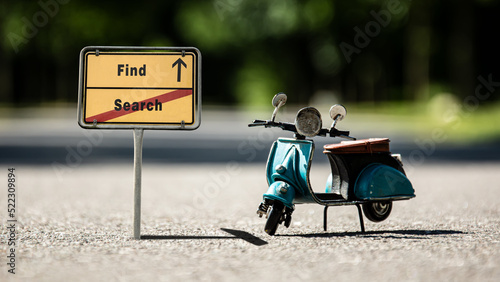 Street Sign Find versus Search