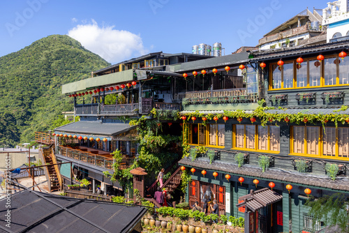 Fototapeta Naklejka Na Ścianę i Meble -  Jiufen, Taiwan Small village in jiufen of  taiwan