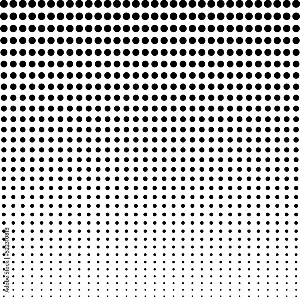 Dots Black and White Background Monochrome Pattern