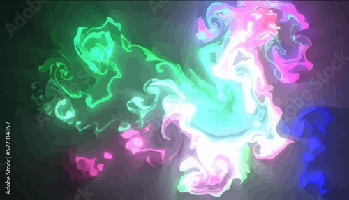 Fluid paint background