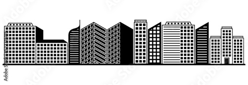 Wallpaper Mural building icon set, building vector set sign symbol Torontodigital.ca